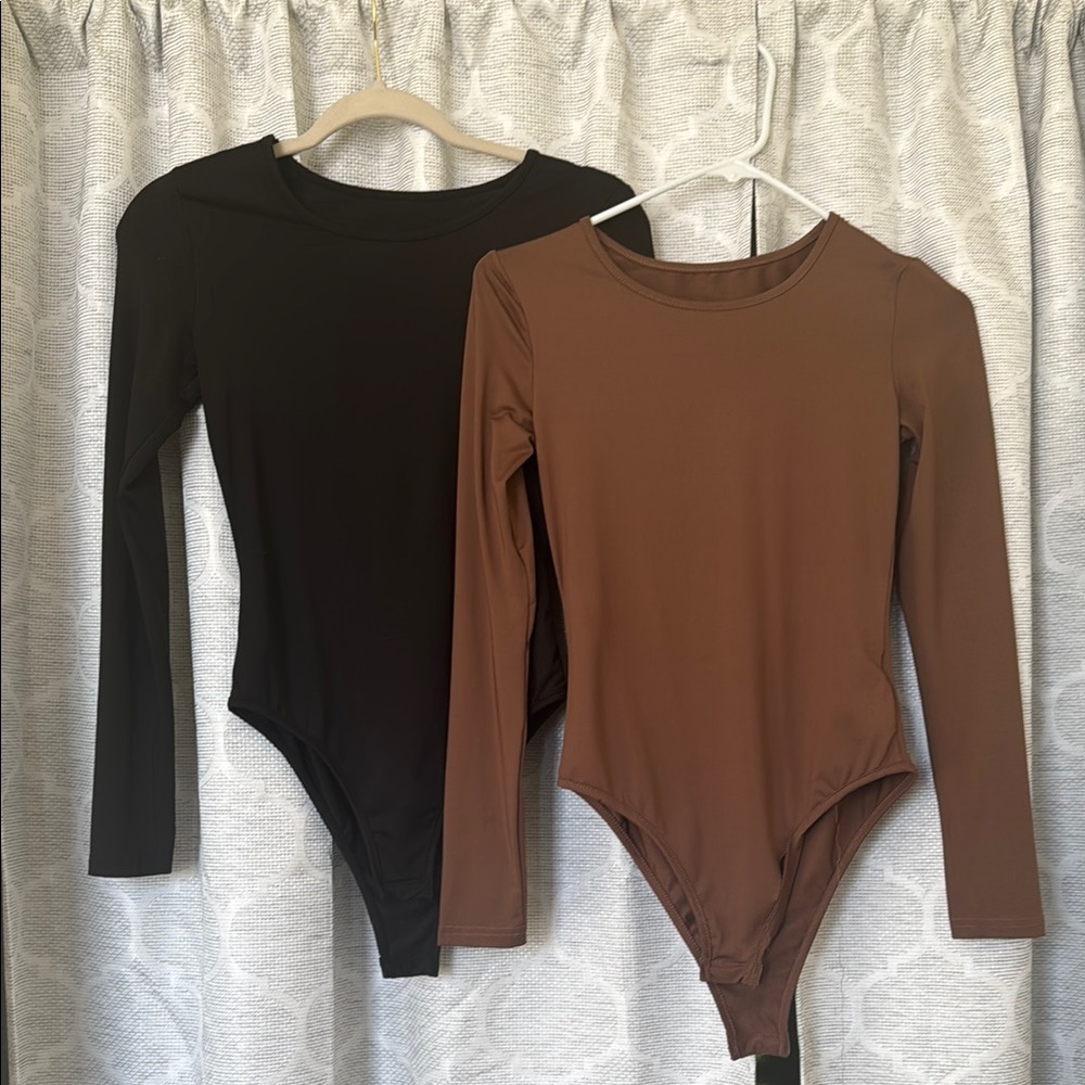 Black & Brown Bodysuits